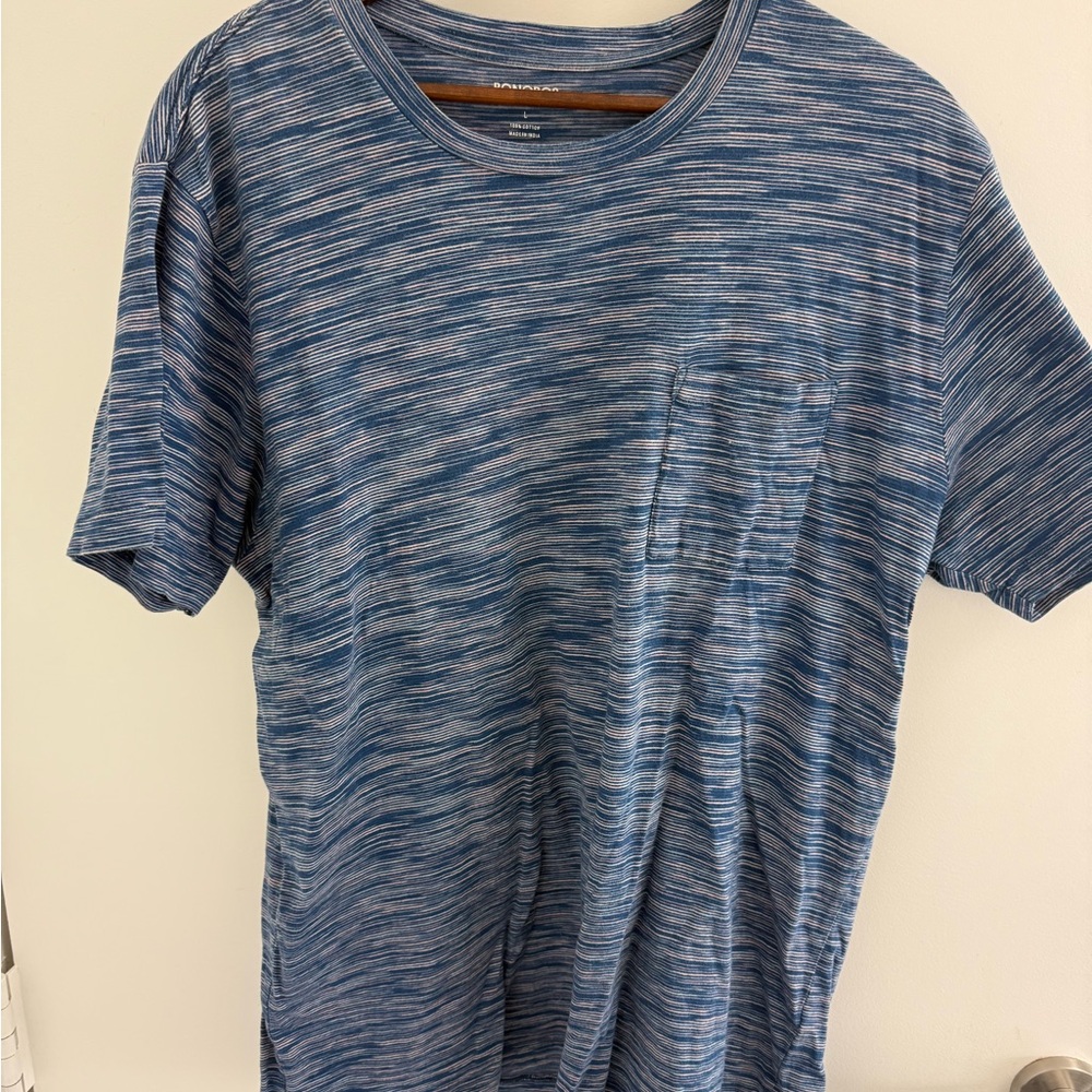 Bonobos Blue Striped Men's Shirt